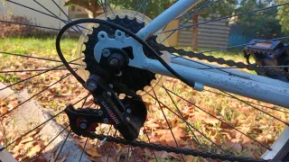 Bicicletta bianca da uomo/donna