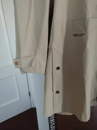 Gabardina Bimba y Lola Taupe M amplia, da talla L