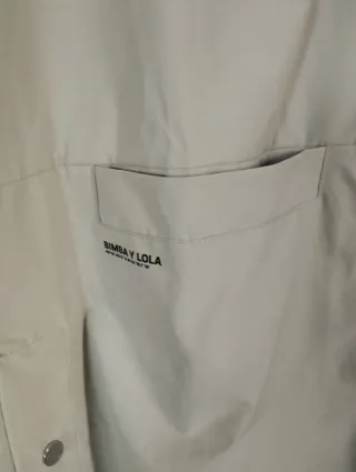 Gabardina Bimba y Lola Taupe M amplia, da talla L