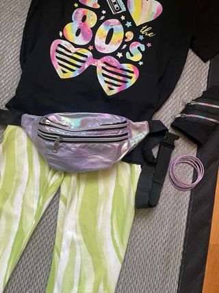 Conjunto Disfraz Los 80s Talla S/M