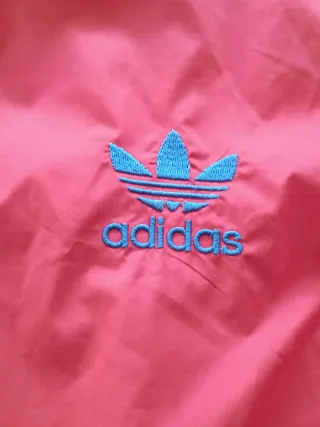 Chaqueta con capucha unisex Adidas Talla 16 Roja