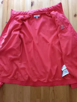 Chaqueta con capucha unisex Adidas Talla 16 Roja