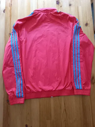Chaqueta con capucha unisex Adidas Talla 16 Roja