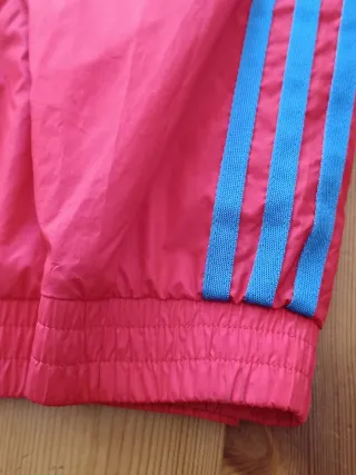 Chaqueta con capucha unisex Adidas Talla 16 Roja