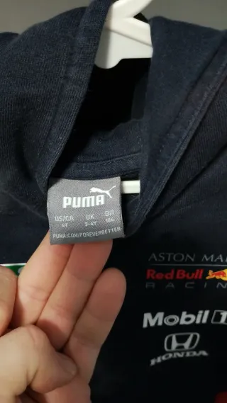 Felpa Red Bull Racing Aston Martin,taglia 3/4 anni