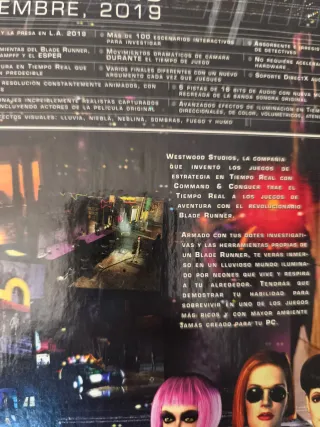 Blade Runner PC Westwood Studios Juego