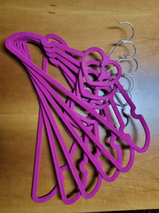 Grucce rosa a forma di cuore