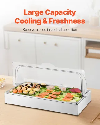 Contenitore Espositivo per Servire Cibo da Banco