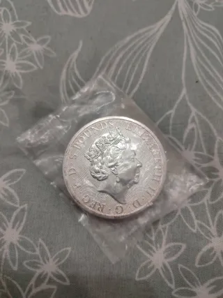 Moneda Plata 2 oz White Horse of Hanover 2020