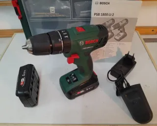 Taladro Bosch PSB 1800 L-2 con baterías