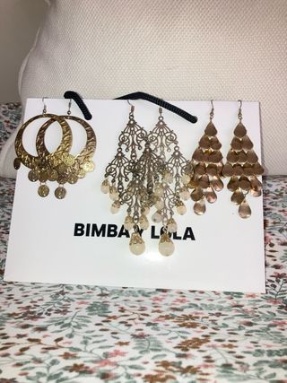REGALO! Lote de Pendientes y pulsera