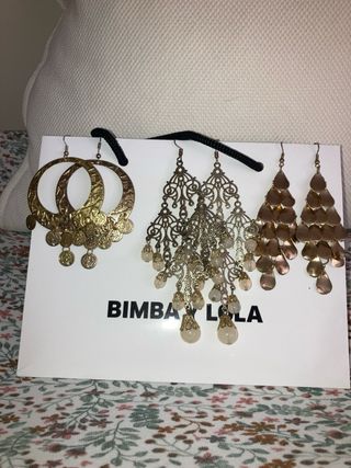 REGALO! Lote de Pendientes y pulsera