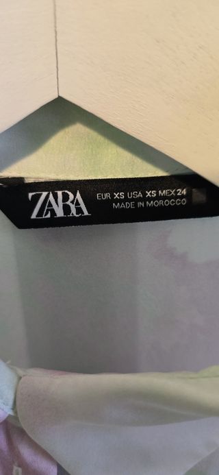 Camisa Zara Multicolor