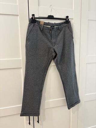 Pantaloni invernali uomo grigi