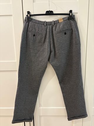 Pantaloni invernali uomo grigi