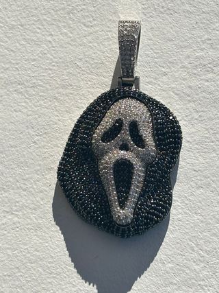 Colgante Scream con diamantes