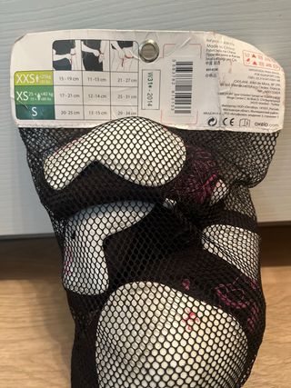Patines en línea Oxelo + protecciones + bolsa