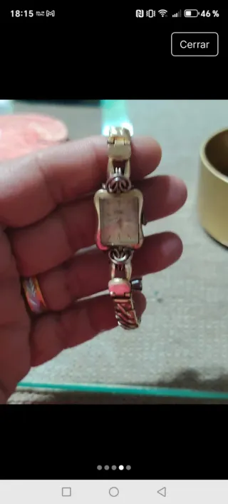 Reloj Pika Vintage Mujer Cuerda Manual