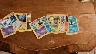 Lotto 11 carte Pokémon Skyridge vintage