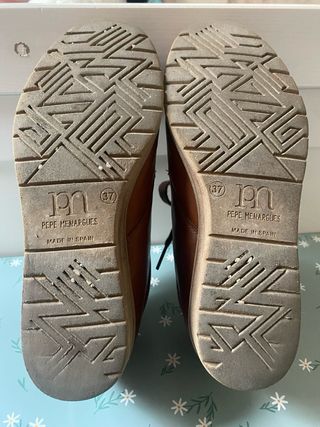 Botín de mujer piel marrones