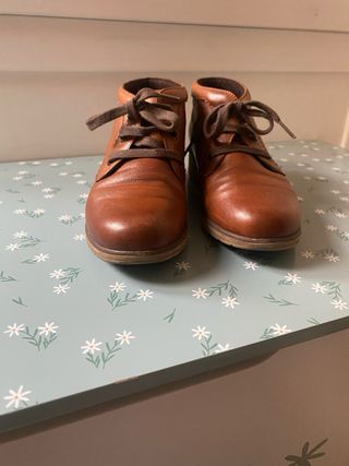 Botín de mujer piel marrones