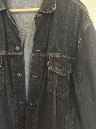 Cazadora vaquera Levi's Metallica negra