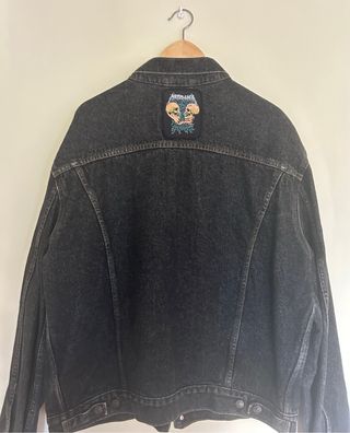 Cazadora vaquera Levi's Metallica negra