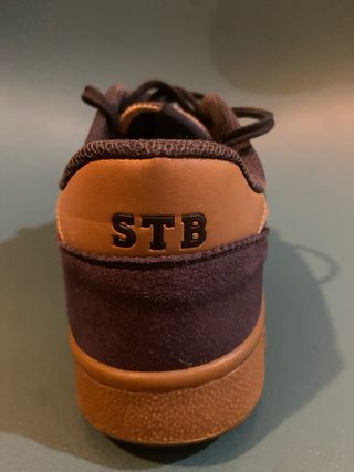 Zapatillas Munich Azul y Marrón