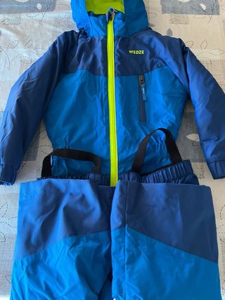 Mono de esquí azul Wedze talla 3 años