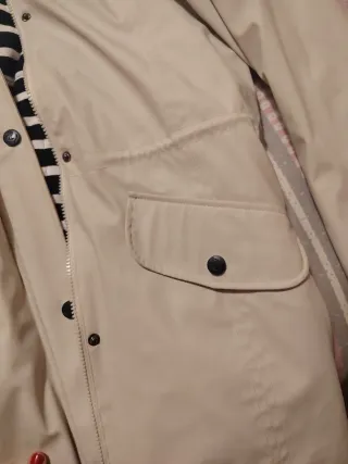 Chubasquero Batela Beige Talla 38