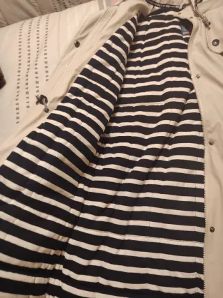 Chubasquero Batela Beige Talla 38