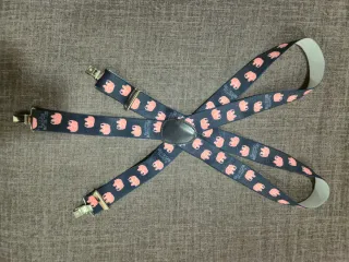 Tirantes Delirium Tremens con elefantes