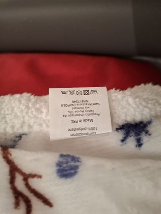 Manta de nieve 190x210 cm