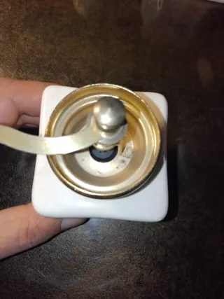 Lotto 4 macinini ceramica vintage