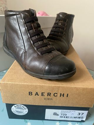 Botín piel mujer Baerchi negro talla 37