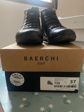 Botín piel mujer Baerchi negro talla 37