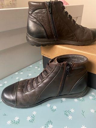 Botín piel mujer Baerchi negro talla 37