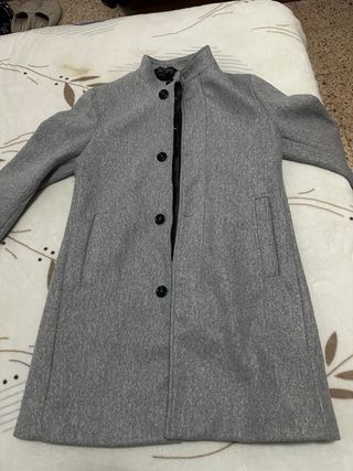 Gabardina gris hombre talla M