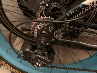 Fat Bike Ruedas Gordas Azul