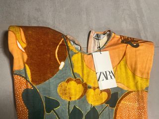 Vestido Zara tubo estampado sin estrenar