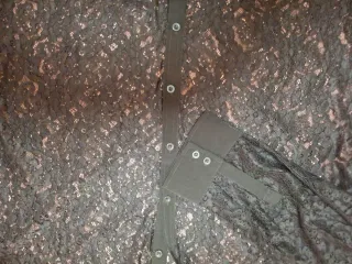 Blusa MS Mode encaje transparente XXL