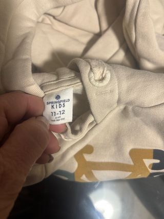 Sudadera unisex Springfield 11-12 años