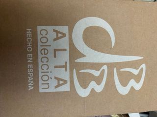 Manoletinas piel dorada talla 39