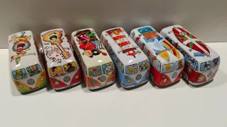 Latas Galletas Furgoneta VW y Escarabajo