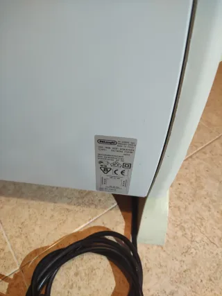 Convector DeLonghi con ventilador de aire caliente