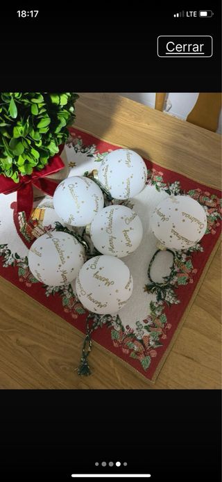 6 Bolas de Navidad