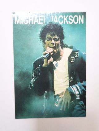 Cartolina Michael Jackson