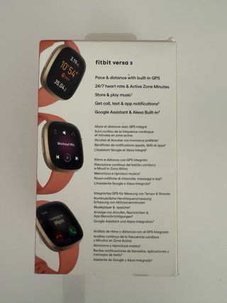 Fitbit Versa 3 el broche se sale pero sujeta
