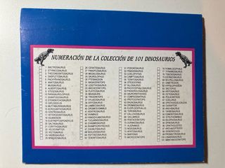 101 Dinosauri - Carte Collezionabili