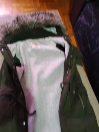 Chaqueta Hollister verde talla M